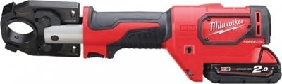 Milwaukee M18 HCCT-201C Accu Hydraulische Kabelkrimptang 18V 2.0Ah Li-Ion M18™ FORCE LOGIC™ in koffer - 4933451194