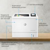 Laserprinter HP M554dn Wit - thumbnail