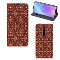 Xiaomi Redmi K20 Pro | Hoesje met Magneet | Batik Brown - thumbnail