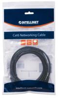 Intellinet 342070 RJ45 Netwerkkabel, patchkabel CAT 6 U/UTP 3.00 m Zwart 1 stuk(s) - thumbnail