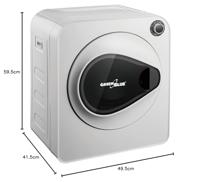 GreenBlue - Elektrische wasdroger 3kg lading | GB405 - 5 Programma`s 830 W - thumbnail