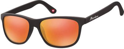 Montana by SGB zonnebril unisex zwart/rood (MS48) Montana by SGB zonnebril unisex zwart/rood (MS48)