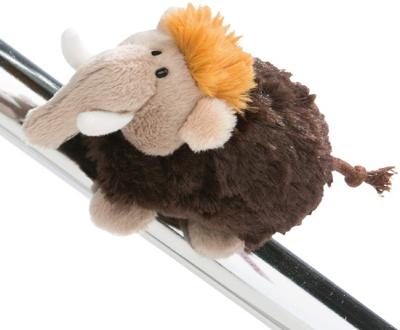 Nici knuffelmagneet Mammoet junior 11,5 cm polyester bruin Nici knuffelmagneet Mammoet junior 11,5 cm polyester bruin