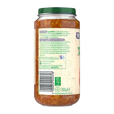Olvarit 18+ Maanden Spaghetti Tomaat Ham 250g bij Jumbo Olvarit 18+ Maanden Spaghetti Tomaat Ham 250g bij Jumbo