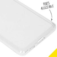 Accezz Clear Backcover Samsung Galaxy S21 Ultra Telefoonhoesje Transparant - thumbnail