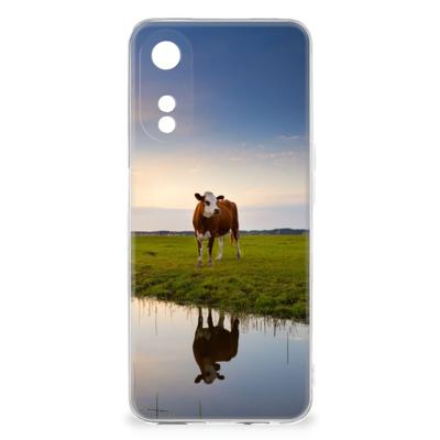 OPPO A78 5G | A58 5G | TPU Hoesje | Koe