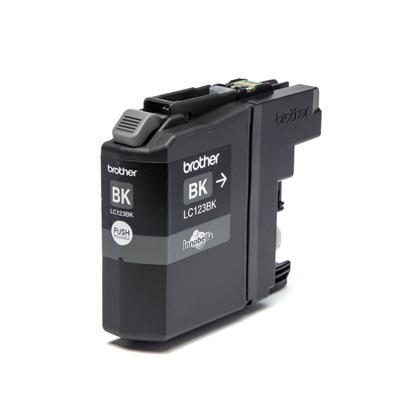 Brother inktcartridge, 600 pagina&apos;s, OEM LC-123BK, zwart