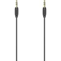 Hama 00205117 Jackplug Audio Aansluitkabel [1x Jackplug male 3,5 mm - 1x Jackplug male 3,5 mm] 0.5 m Zwart - thumbnail