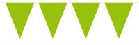 Folat BV Limegroene mini vlaggenlijn, 3mtr. - thumbnail