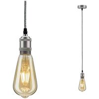 Paulmann Eldar 50385 Hanglamp LED E27 Grijs, Nikkel - thumbnail