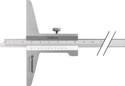 Promat /tecwerk diepteschuifmaat | din 862 | 200 mm | recht meetrail 10 x 4,5 mm - 4000851218 Promat /tecwerk diepteschuifmaat | din 862 | 200 mm | recht meetrail 10 x 4,5 mm - 4000851218