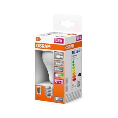 OSRAM HOMELIGHTING 4058075430754 LED-lamp Energielabel F (A - G) E27 Peer 9.4 W = 60 W Warmwit 1 stuk(s) OSRAM HOMELIGHTING 4058075430754 LED-lamp Energielabel F (A - G) E27 Peer 9.4 W = 60 W Warmwit 1 stuk(s)