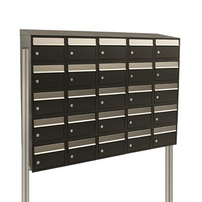 Stoer! Brickset 5-Breed, 5-Hoog Met Dak Op Statief Zwart - 40215070_5x5ds