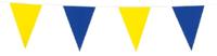 Vlaggenlijn blauw/geel (10m) - thumbnail