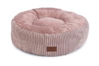 Designed By Lotte ligmand Ribbed kat Roze 50x50x17 - thumbnail