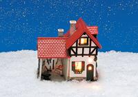 Wurm Light House Forge van Porselein, Kleurrijk (B/H/D) 16x16x8cm - thumbnail