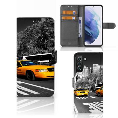 Samsung Galaxy S22 Plus | Flip Cover | New York Taxi