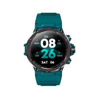 DCU TECNOLOGIC GPS-smartwatch, smartwatch, amoled HD touchscreen, 14 sportmodi, apps en oproepen, IP68*, cyaan - thumbnail