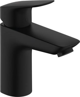 Hansgrohe Logis ééngreeps wastafelmengkraan 100 CoolStart zonder afvoer, mat zwart Hansgrohe Logis ééngreeps wastafelmengkraan 100 CoolStart zonder afvoer, mat zwart