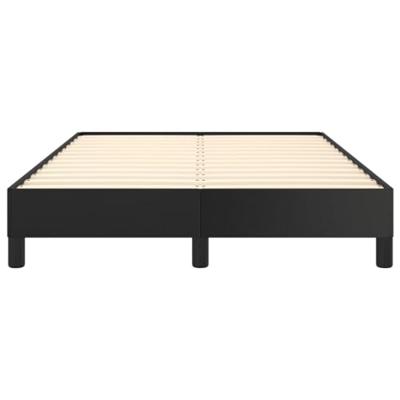 Bedframe zonder matras 120x190 cm kunstleer zwart