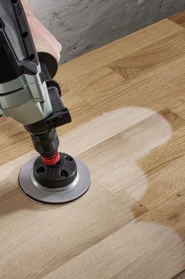Wolfcraft 2242100 Schuurpapier voor schuurschijf Met klittenband, Ongeperforeerd Korrelgrootte (num) 120 (Ø) 125 mm 5 stuk(s)