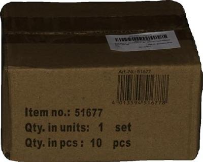 Goki houten wortels in kist, 10dlg.