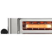 Bosch Haushalt TAT7S25 Broodrooster Met geïntegreerde broodopzet RVS, Zwart - thumbnail