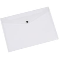 Q-CONNECT documentenmap, A3, transparante PP, drukknopsluiting - thumbnail