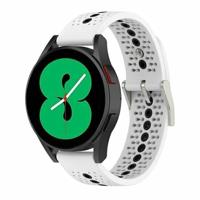 Garmin Venu 2 & 3 - Dot Pattern bandje - Wit - thumbnail