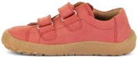 Barefootschoenen met klittenband voor meisjes BAREFOOT BASE FRODDO koraal - thumbnail