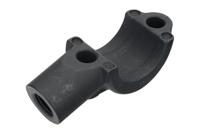 Domino stuurklem handlebar clamps alu bw mirr. - thumbnail