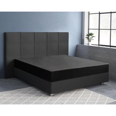 Primaviera Deluxe Satijnen Hoeslaken Zwart 160 x 200 cm