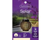 Lantaarn Lumineo 897539 Zon 16 cm Zwart Metaal - thumbnail