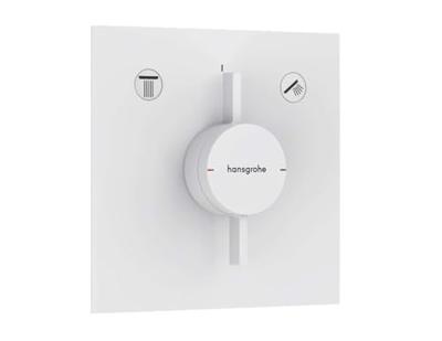 Hansgrohe DuoTurn E kraan inbouw voor 2 functies, mat wit