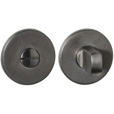 WC-sluiting verdekt ø52x6mm met stift 6-8mm PVD antraciet