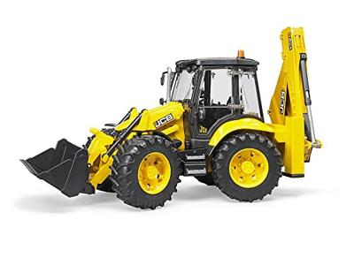 Bruder JCB 5CX eco tractor met achterlader