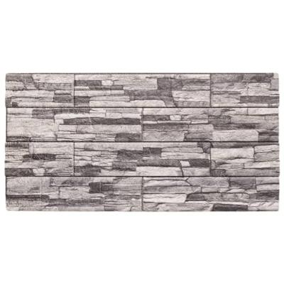 VidaXL Wandpanelen 10 st 3d 100x50 cm eps lichtgrijs