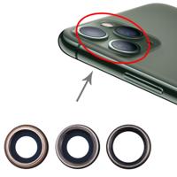 3 STKS terug camera bezel met lens cover voor iPhone 11 Pro/11 Pro Max - thumbnail