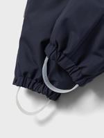 Gevoerde jumpsuit met fleece voor kinderen NAME IT donkerblauw - thumbnail