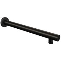 Douchearm Muur Brauer Black Edition Rond 400 Mat Zwart - thumbnail