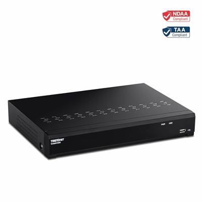 TrendNet TV-NVR1508 Schloss / Zutrittskontrolle 8-kanaals Netwerk-videorecorder