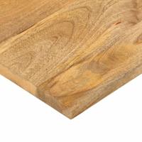 Tafelblad rechthoekig 110x30x3,8 cm massief mangohout - thumbnail