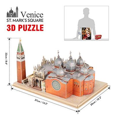 Cubic Fun 3d puzzel national geographic st. marco plein