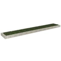 VidaXL Gabion plantenbak verhoogd 600x100x20 cm gegalvaniseerd staal - thumbnail