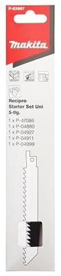 Makita P-83967 Recipro starterset uni 5-delig 5 stuk(s)