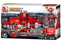 Sluban Formule 1 Pitstop 3 in 1 - thumbnail
