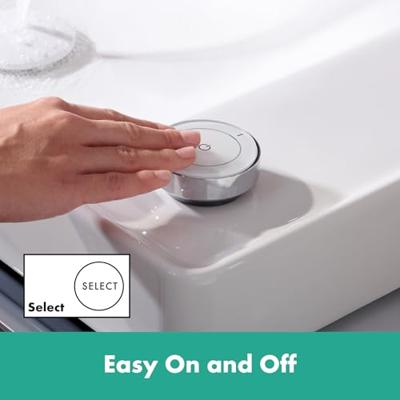Hansgrohe Tecturis E 2-gats wastafelkraan 150 CoolStart met waste, chroom - thumbnail