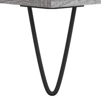 Hoge kast 34,5x34x180 cm bewerkt hout grijs sonoma eikenkleurig - thumbnail