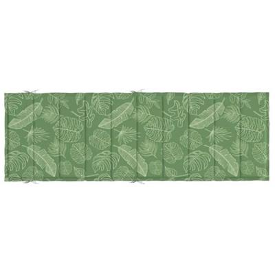 Ligbedkussen bladpatroon oxford stof Ligbedkussen bladpatroon oxford stof