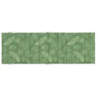 Ligbedkussen bladpatroon oxford stof - thumbnail
